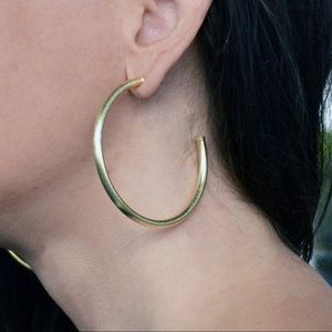 Sheila Fajl gold hoop earrings